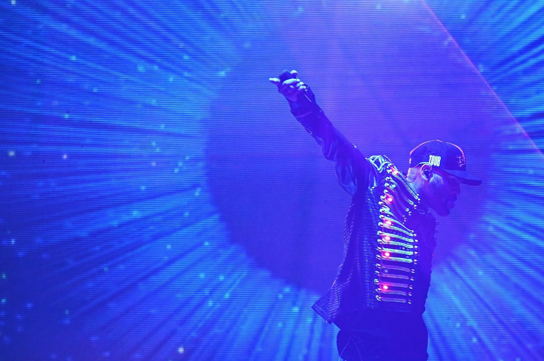 Chris Brown's 'Indigoat' Tour performs at the Enterprise Center